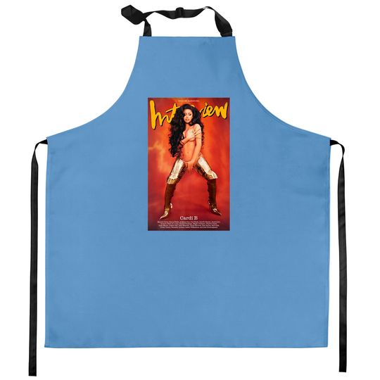 Discover March 2021 Cover Cardi B Kitchen Aprons