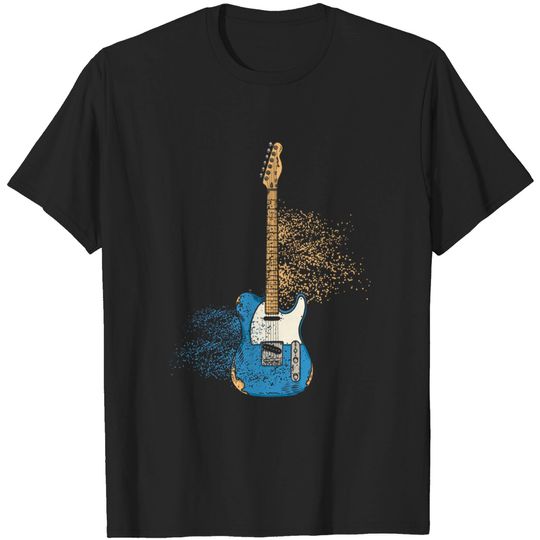 Discover E-Guitar Lover Band - Guitar - T-Shirt