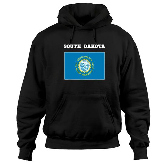 Discover South Dakota Hoodies Flag Hoodies