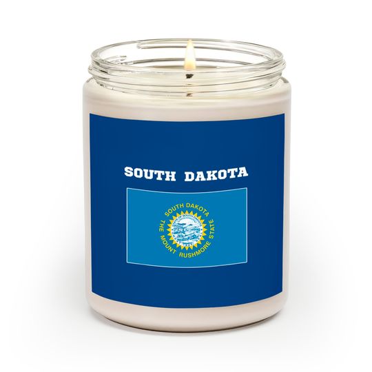 Discover South Dakota Scented Candles Flag Scented Candles
