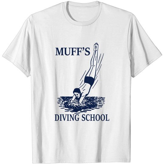 Discover Muff's Diving School - Hubie Halloween Costume - T-Shirt