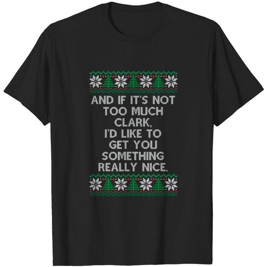 Discover Christmas Family Winter Vacation Ugly Sweater Style T-shirt