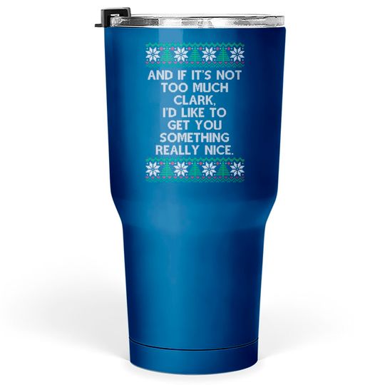 Discover Christmas Family Winter Vacation Ugly Sweater Style Tumblers 30 oz