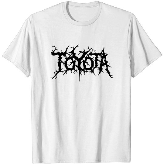 Discover Toyota Death Metal Style - Toyota - T-Shirt