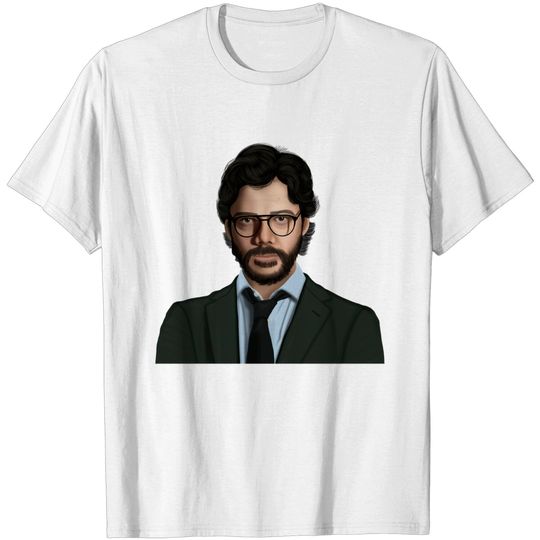 Discover Professor - Professor Money Heist - T-Shirt