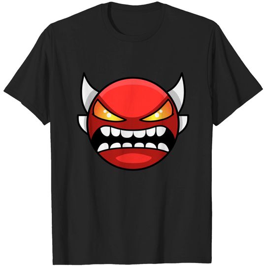 Discover Extreme demon icon - Geometry Dash - T-Shirt
