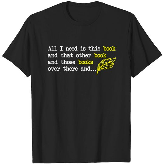 Discover Book Lover Reading - Reading - T-Shirt