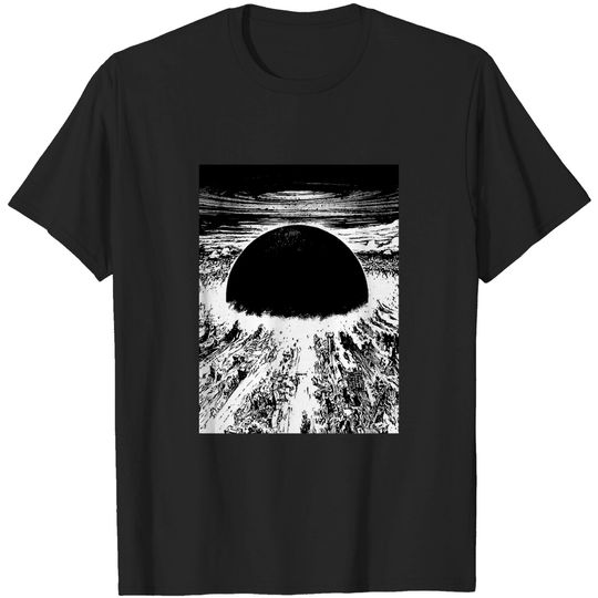 Discover Akiras Cyberpunkq City Explosion T-Shirt