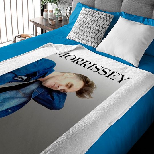 Discover Vintage 90s Morrissey The Smiths 1991 Baby Blankets
