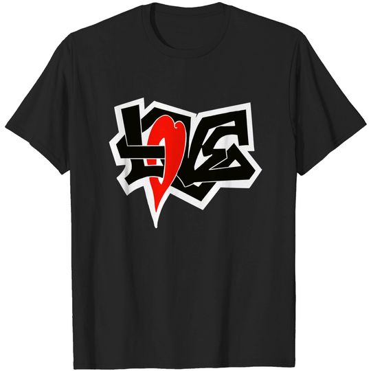 Discover Love, graffiti style - Graffiti - T-Shirt