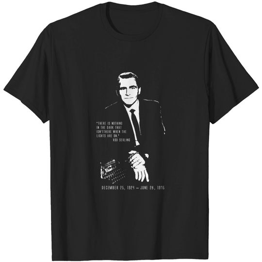 Discover Rod Serling Tribute - Rod Serling - T-Shirt