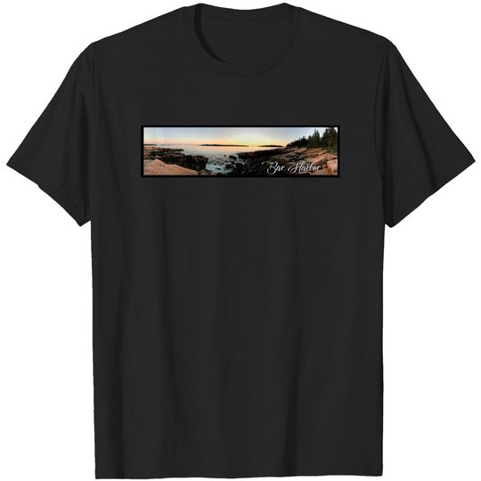 Discover Bar Harbor Maine - Maine - T-Shirt