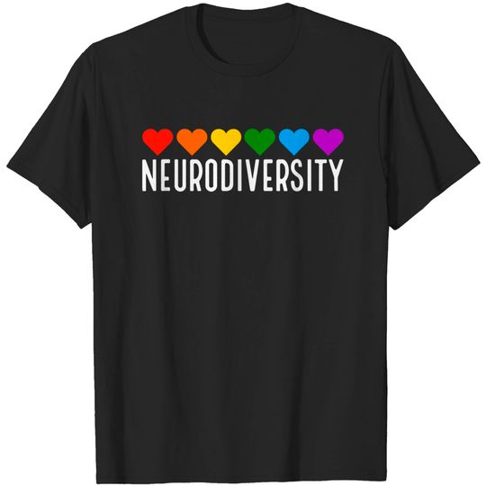 Discover Novelty Neurodiversity, Neurodivergent proud autistic shirt T-Shirt