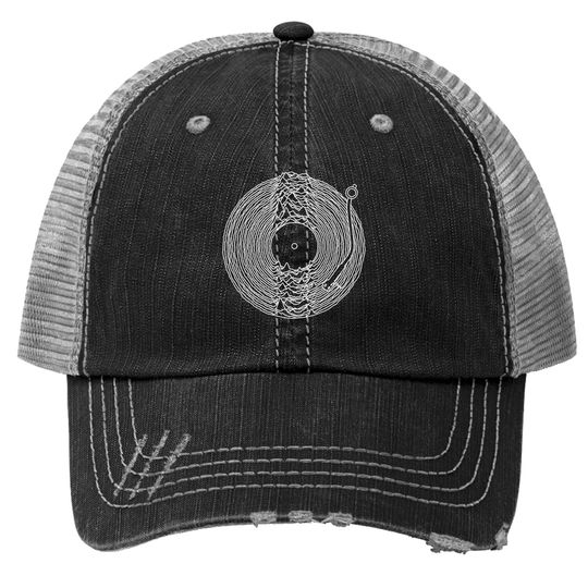 Discover Vinyl Record Trucker Hats