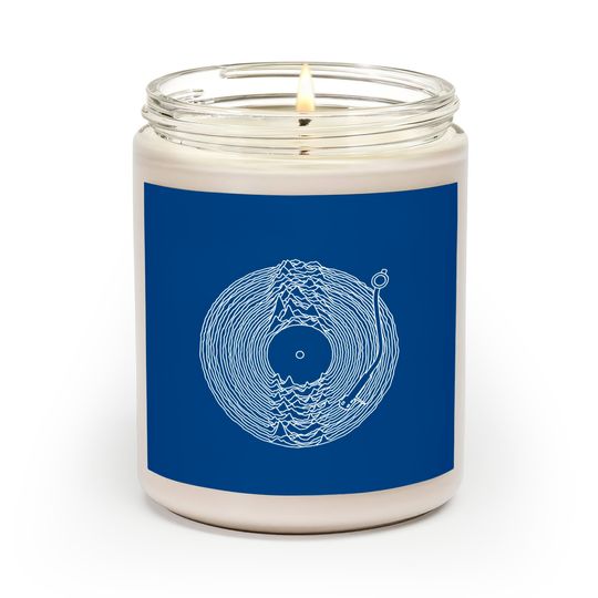 Discover Vinyl Record Scented Candles