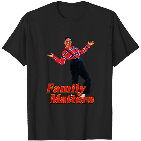 Discover family matters black melanin - Black Tv Shows - T-Shirt