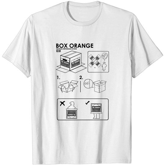 Discover Box Orange - Metal Gear - T-Shirt