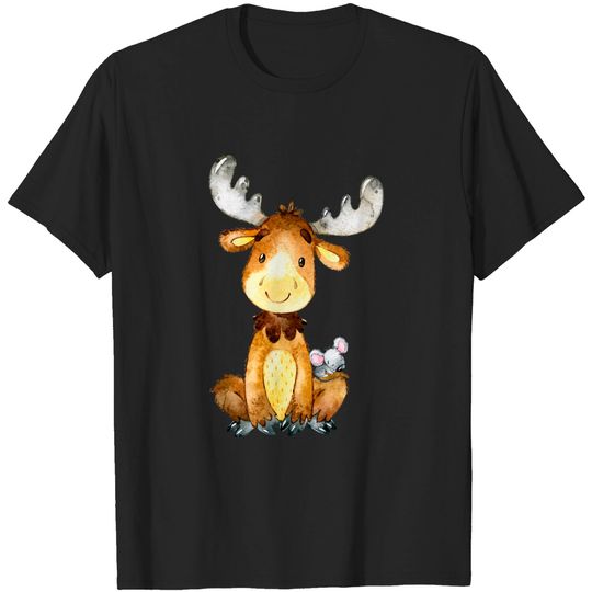 Discover Moose And Mouse T-Shirt