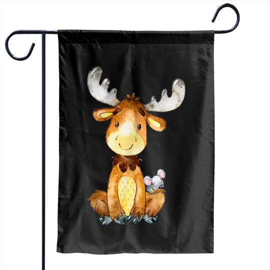 Discover Moose And Mouse Garden Flags