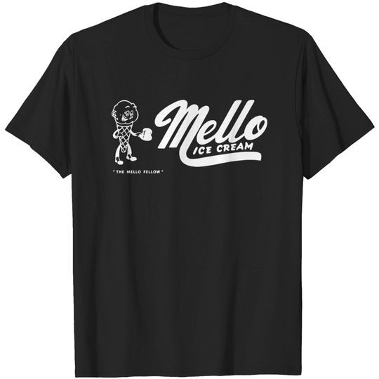 Discover Mello Ice Cream_WHT - Ice Cream - T-Shirt