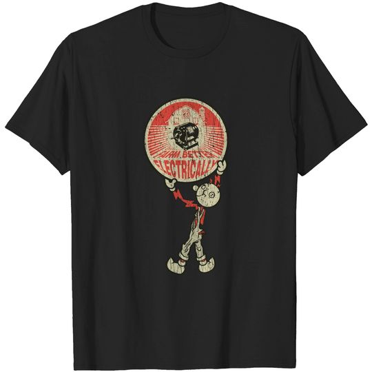 Discover Reddy Kilowatt Farm Better Electrically 1930 - Reddy Kilowatt - T-Shirt
