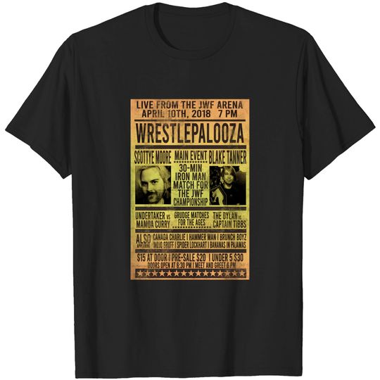 Discover Wrestlepalooza! - Pro Wrestling - T-Shirt