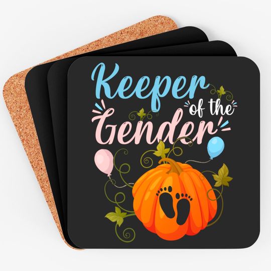 Discover Halloween Gender Reveal Keeper Of The Gender Coasters