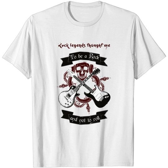 Discover Rock legends - Rock N Roll Music - T-Shirt