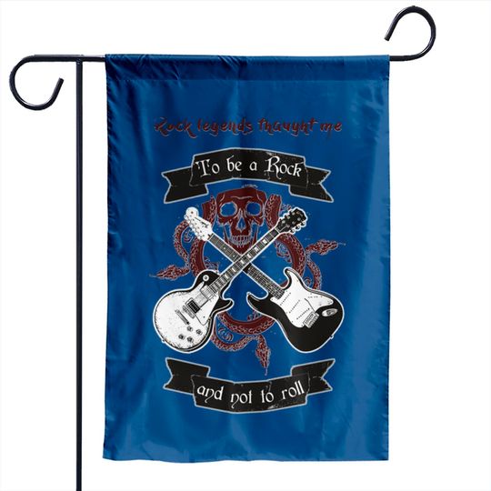 Discover Rock legends - Rock N Roll Music - Garden Flags