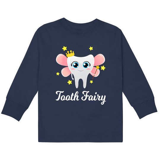 Discover Halloween Teeth Kids Long Sleeve T-Shirt