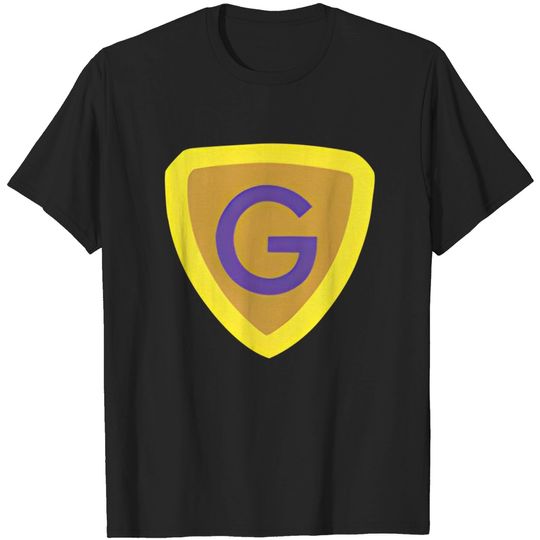 Discover Super G Shield - Letter G - T-Shirt