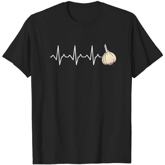 Discover Garlic Heartbeat Garlic Lover T-Shirt