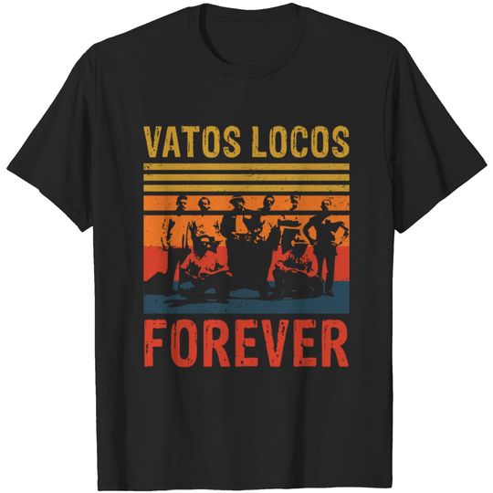 Discover Gangs Movies Film 90s Fans Gifts - Blood In Blood Out Vatos Locos Forever - T-Shirt