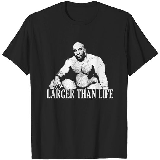 Discover Barry Wood Larger Than Life - Barry Wood - T-Shirt