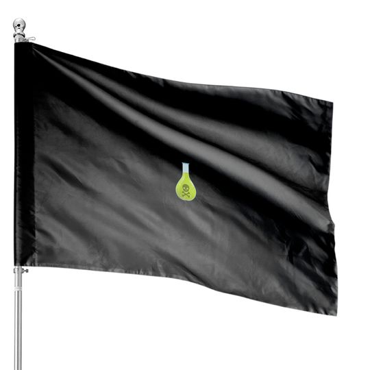 Discover Poison Bottle House Flags Poison Bottle Pocket - Left Side Graphic
