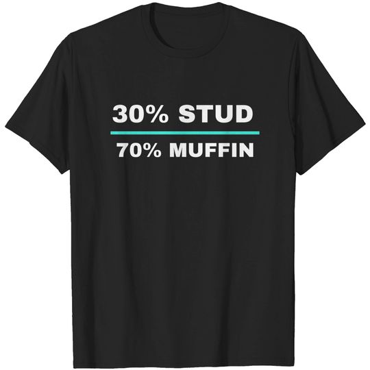 Discover 30% Stud 70% Muffin - Men - T-Shirt