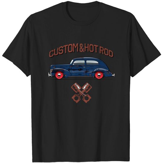 Discover Patina Custom-Jefferson Blue - 1939 Sedan - T-Shirt