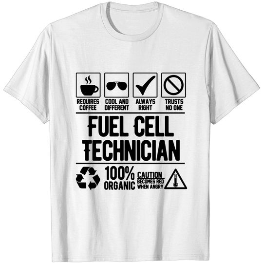 Discover Fuel Cell Technician Job (black) - Fuel Cell Technician - T-Shirt