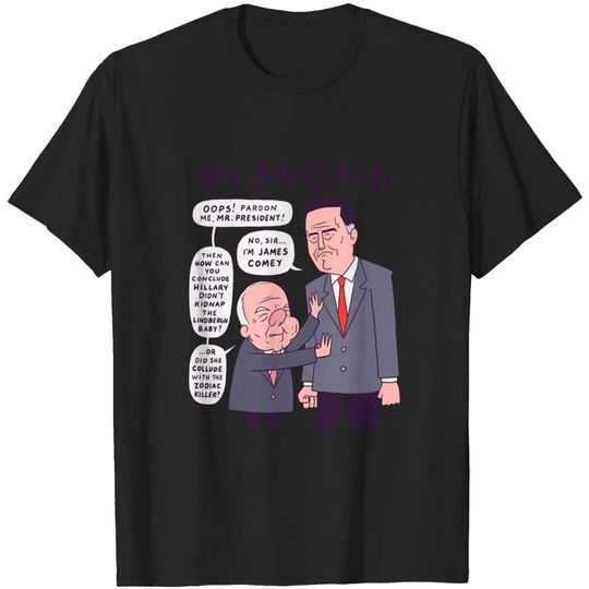 Discover Mr McCain and Mr Magoo Graphic T-Shirt