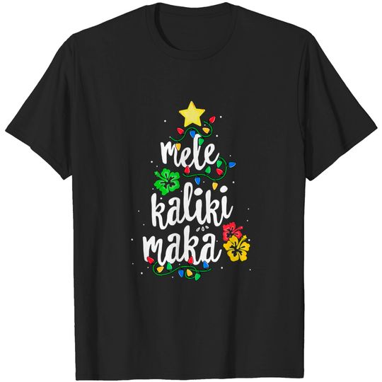 Discover Mele kalikimaka Christmas Hawaiian Apparel, Santa Women Men T-Shirt