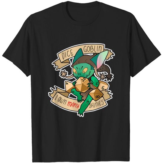 Discover DICE GOBLIN, 1 - Dice Goblin - T-Shirt