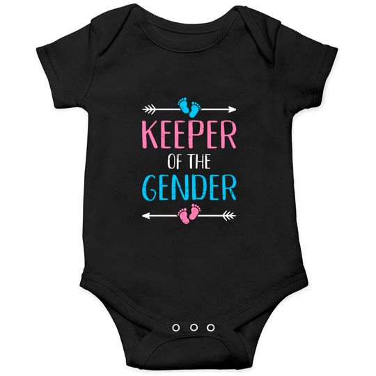 Discover Halloween Gender Reveal Keeper Of The Gender Onesies