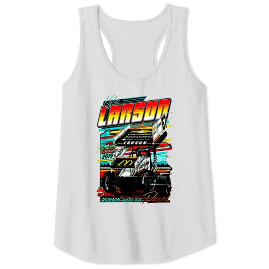 Discover Kyle Larson Racing Car Tank Tops