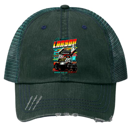 Discover Kyle Larson Racing Car Trucker Hats