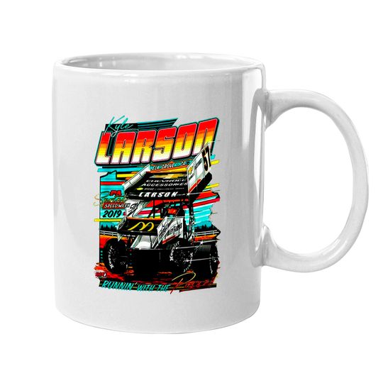 Discover Kyle Larson Racing Car Mugs
