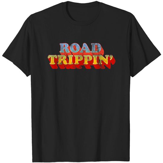 Discover Road Trippin' Shirt Vintage 70s Style Road Trip T Shirt