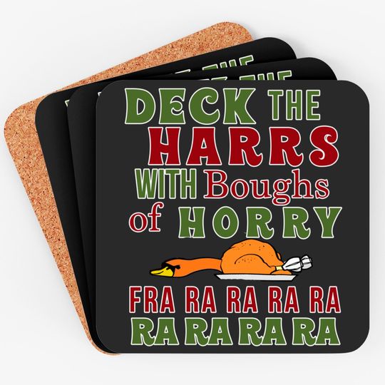 Discover Christmas Deck The harrs Fra Ra Ra Coasters