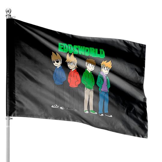 Discover Eddsworld House Flags Unisex Animated