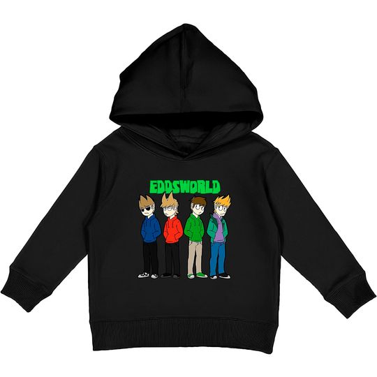 Discover Eddsworld Kids Pullover Hoodies Unisex Animated