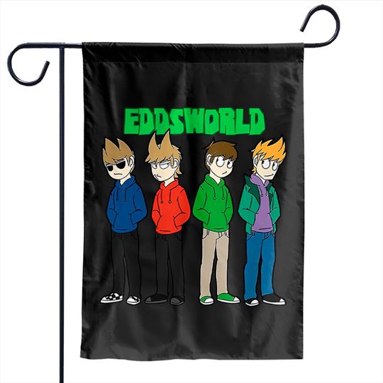 Discover Eddsworld Garden Flags Unisex Animated